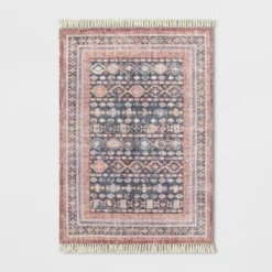 Alexandra Floral Printed Border Persian Rug Blush - Opalhouse™ 5 Alexandra Floral Printed Border Persian Rug Blush - Opalhouse™ -Opalhouse Store GUEST 13831d26 e9c0 4d66 95de 449574be25e7