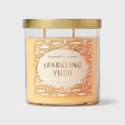 Lidded Glass Jar Candle Sparkling Yuzu - Opalhouse™ -Opalhouse Store GUEST 18fdf501 b6b7 4c07 9045 290aa3a8a15a