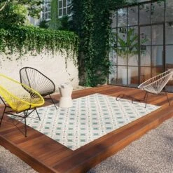 5' X 7' Quatrefoil Outdoor Rug Aqua - Opalhouse™ 4 5' X 7' Quatrefoil Outdoor Rug Aqua - Opalhouse™ -Opalhouse Store GUEST 1fa6f091 beb1 4fd7 b842 dadda40efd4a