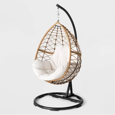 Britanna Patio Hanging Egg Chair - Natural - Opalhouse™ Britanna Patio Hanging Egg Chair - Natural - Opalhouse™ -Opalhouse Store GUEST 27f4a642 19da 4202 9317 b38e538d437f