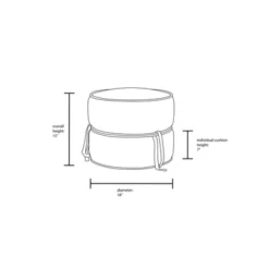 Olivia Round Pouf Rust - Opalhouse™ Designed With Jungalow™ 6 Olivia Round Pouf Rust - Opalhouse™ Designed With Jungalow™ -Opalhouse Store GUEST 2dec2442 055a 49e6 a91f e3a92174e078