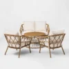 Britanna 4pc Patio Conversation Set - Natural - Opalhouse™ -Opalhouse Store GUEST 2e85c795 80d1 487e 9df2 5df7a8243dc9