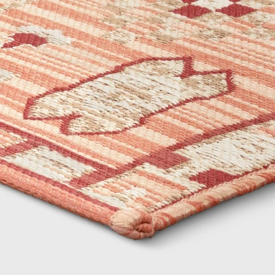 5'x7' Tapestry Rectangular Woven Outdoor Area Rug Red/Pink - Opalhouse™ 5'x7' Tapestry Rectangular Woven Outdoor Area Rug Red/Pink - Opalhouse™ -Opalhouse Store GUEST 31057f82 e197 406a bdd0 f839d1cf693f