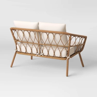 Britanna Patio Loveseat, Outdoor Furniture - Natural - Opalhouse™ Britanna Patio Loveseat, Outdoor Furniture - Natural - Opalhouse™ -Opalhouse Store GUEST 3e5f70ee 1fe6 4751 87aa 639e042763e5