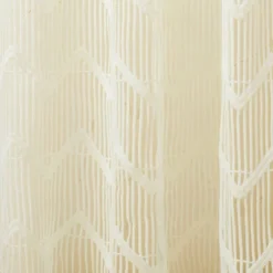 1pc 50"x84" Sheer Zig Zag Macrame Curtain Panel Cream - Opalhouse™ Designed With Jungalow™ -Opalhouse Store GUEST 453c4af7 309c 4148 8efd 84874224d2bb