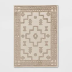 Outdoor Rug Tufted Geo Cream - Opalhouse™ -Opalhouse Store GUEST 49e6bb09 0e02 4851 b531 751f7cacccfd