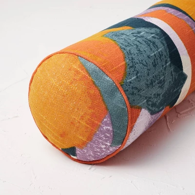 Oversized Bolster Jungalow Geo Print Decorative Throw Pillow - Opalhouse™ designed with Jungalow™ Oversized Bolster Jungalow Geo Print Decorative Throw Pillow - Opalhouse™ Designed With Jungalow™ -Opalhouse Store GUEST 5aa9be7d 8eb7 4ad5 8c89 d5effbd06856