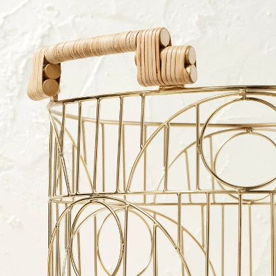 Patterned Wire Decorative Basket Gold - Opalhouse™ designed with Jungalow™ Patterned Wire Decorative Basket Gold - Opalhouse™ Designed With Jungalow™ -Opalhouse Store GUEST 5d2f2791 a793 47c6 bdf5 400c8e793ec9