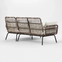 Latigo Patio Sectional Gray/Brown/Linen - Opalhouse™ -Opalhouse Store GUEST 5eae43d8 5c64 4cc3 9138 f7a903fdf2b9