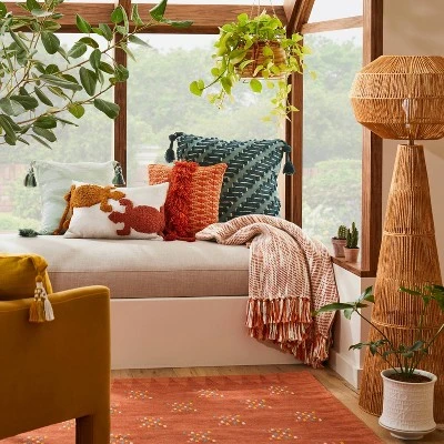 Two Lizard Punch Needle Lumbar Throw Pillow - Opalhouse™ designed with Jungalow™ Two Lizard Punch Needle Lumbar Throw Pillow - Opalhouse™ Designed With Jungalow™ -Opalhouse Store GUEST 5fc3327d c93e 40ab a78c 9b7087863c21