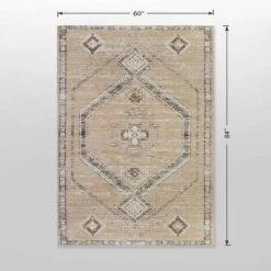 5'x7' Sunset Moroccan Tapestry Rectangular Woven Outdoor Area Rug Light Brown - Opalhouse™ 5 5'x7' Sunset Moroccan Tapestry Rectangular Woven Outdoor Area Rug Light Brown - Opalhouse™ -Opalhouse Store GUEST 600501e1 0d8a 42f2 9afb 1f6245befe8b