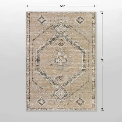 5'x7' Sunset Moroccan Tapestry Rectangular Woven Outdoor Area Rug Light Brown - Opalhouse™ 5'x7' Sunset Moroccan Tapestry Rectangular Woven Outdoor Area Rug Light Brown - Opalhouse™ -Opalhouse Store GUEST 600501e1 0d8a 42f2 9afb 1f6245befe8b