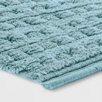 Woven Textured Aqua Bath Rug Aqua - Opalhouse™ Woven Textured Aqua Bath Rug Aqua - Opalhouse™ -Opalhouse Store GUEST 65fbcb95 b7d6 40c9 9bd0 991da0c45d23