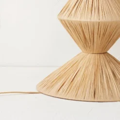 Faux Raffia Floor Lamp Brown (Includes LED Light Bulb) - Opalhouse™ Designed With Jungalow -Opalhouse Store GUEST 722eef02 bd1a 4345 bc17 2300537469fc