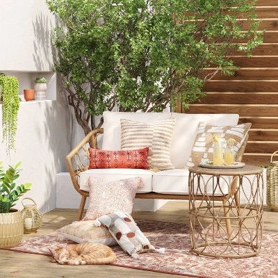 Britanna Patio Loveseat, Outdoor Furniture - Natural - Opalhouse™ Britanna Patio Loveseat, Outdoor Furniture - Natural - Opalhouse™ -Opalhouse Store GUEST 76e8efc6 6d5e 42fa 81a8 386f49dccdcd