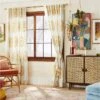 1pc 50"x84" Light Filtering Jacquard Curtain Panel Gold - Opalhouse™ Designed With Jungalow™ 2 1pc 50"x84" Light Filtering Jacquard Curtain Panel Gold - Opalhouse™ Designed With Jungalow™ -Opalhouse Store GUEST 7f1bcf04 8c46 4cae a224 b69f332f37a9