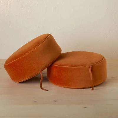 Olivia Round Pouf Rust - Opalhouse™ designed with Jungalow™ Olivia Round Pouf Rust - Opalhouse™ Designed With Jungalow™ -Opalhouse Store GUEST 82af329b 8f41 4a0d 911f baedd52777c2