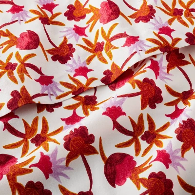 Printed Cotton Percale Sheet Set - Opalhouse™ designed with Jungalow™ Printed Cotton Percale Sheet Set - Opalhouse™ Designed With Jungalow™ -Opalhouse Store GUEST 8b19400e 5850 447a a1d9 d8c7fe348e38