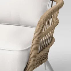Southport Outdoor Patio Chair With Metal Legs, Club Chair Natural/White - Opalhouse™ 5 Southport Outdoor Patio Chair With Metal Legs, Club Chair Natural/White - Opalhouse™ -Opalhouse Store GUEST 92a17ba0 5e5e 4897 acf9 75b7e89c401a