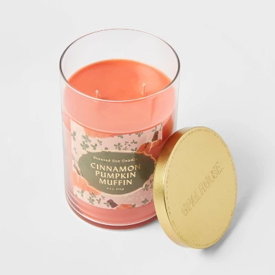 21.5oz Lidded Glass Jar 2-Wick Cinnamon Pumpkin Muffin Candle - Opalhouse™ 21.5oz Lidded Glass Jar 2-Wick Cinnamon Pumpkin Muffin Candle - Opalhouse™ -Opalhouse Store GUEST 95a2c693 ed3f 47eb 8fbc d1701635a8da