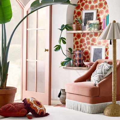 Penelope Flower Wallpaper Fiesta Coral - Opalhouse™ designed with Jungalow™ Penelope Flower Wallpaper Fiesta Coral - Opalhouse™ Designed With Jungalow™ -Opalhouse Store GUEST 993453fc 4b89 4f2d 96f6 f01346e01cde