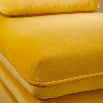 Bencia Slipper Chair Mustard - Opalhouse™ designed with Jungalow™ Bencia Slipper Chair Mustard - Opalhouse™ Designed With Jungalow™ -Opalhouse Store GUEST 9fd4b2a4 96a7 425c ac6c 1bcd2bce5024