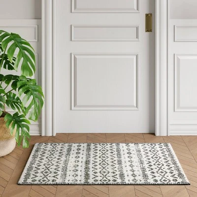 Diamond Printed Accent Aztec Rug Black - Opalhouse™ Diamond Printed Accent Aztec Rug Black - Opalhouse™ -Opalhouse Store GUEST a8094552 b614 4b2c b15a c70336ac6a54