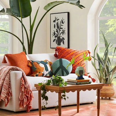 Beaded Peace Sign Round Throw Pillow - Opalhouse™ designed with Jungalow™ Beaded Peace Sign Round Throw Pillow - Opalhouse™ Designed With Jungalow™ -Opalhouse Store GUEST aab3fd67 49d7 4d74 b9fb 852aaa2682c7