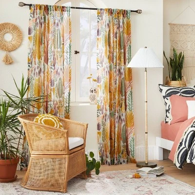 1pc Sheer Burnout Window Curtain Panel - Opalhouse™ designed with Jungalow™ 1pc Sheer Burnout Window Curtain Panel - Opalhouse™ Designed With Jungalow™ -Opalhouse Store GUEST aec449e2 e415 44cc 8fb0 fdc5a4a1c121