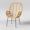 Lily Rattan Armchair With Metal Legs - Assembly Required - Opalhouse™