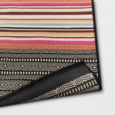 5' x 7' Outdoor Rug Multi Stripe Global Pink - Opalhouse™ 5' X 7' Outdoor Rug Multi Stripe Global Pink - Opalhouse™ -Opalhouse Store GUEST b5296f9d 11d7 422e 946f db1c3f7dafa3