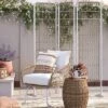 Southport 6' 3 Panel Decorative Patio Screen - Opalhouse™ 1 Southport 6' 3 Panel Decorative Patio Screen - Opalhouse™ -Opalhouse Store GUEST b7b269eb 5e93 4e43 ace4 4492defc8262
