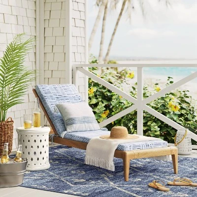 7'x10' Tapestry Rectangular Woven Outdoor Area Rug Blue - Opalhouse™ 7'x10' Tapestry Rectangular Woven Outdoor Area Rug Blue - Opalhouse™ -Opalhouse Store GUEST baf28179 b864 4786 997a 57f0281578cb