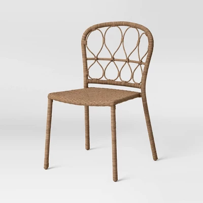 4pc Britanna Wicker Rattan Outdoor Patio Dining Chairs Arm Chairs Brown - Opalhouse™ 4pc Britanna Wicker Rattan Outdoor Patio Dining Chairs Arm Chairs Brown - Opalhouse™ -Opalhouse Store GUEST c0b1766a 0b73 4f49 bc6b 7e9851159aab