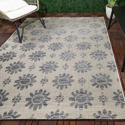 Dark Daisy Outdoor Rug Black - Opalhouse™ Dark Daisy Outdoor Rug Black - Opalhouse™ -Opalhouse Store GUEST c46e8532 a3ff 4ac1 8872 9fbb8b72bb6e