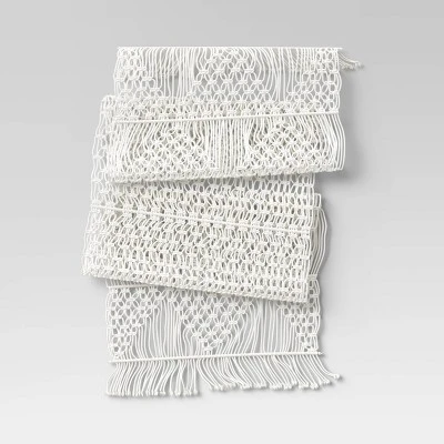 Cotton Macrame Runner White - Opalhouse™ Cotton Macrame Runner White - Opalhouse™ -Opalhouse Store GUEST c5fab824 fe39 4973 9dab 7f6bd6fcfb15