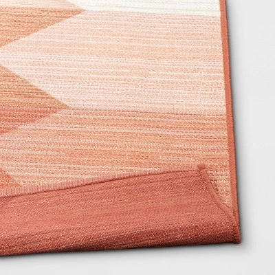 7'x10' Scandi Asymmetrical Rectangular Woven Outdoor Area Rug Bright Peach - Opalhouse™ 7'x10' Scandi Asymmetrical Rectangular Woven Outdoor Area Rug Bright Peach - Opalhouse™ -Opalhouse Store GUEST c956236a 5317 4202 ad0e a586d8ed44e6