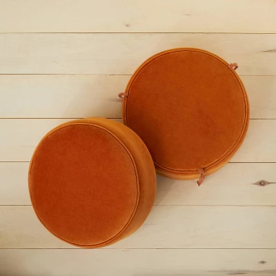 Olivia Round Pouf Rust - Opalhouse™ designed with Jungalow™ Olivia Round Pouf Rust - Opalhouse™ Designed With Jungalow™ -Opalhouse Store GUEST c9dd8b4f 6724 4b6d b4cd 58d229a78600