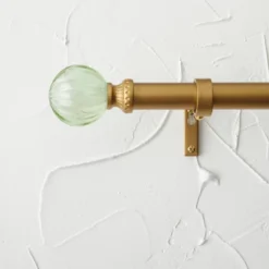 Faux Jade Ball Curtain Rod Brass - Opalhouse™ Designed With Jungalow™ 4 Faux Jade Ball Curtain Rod Brass - Opalhouse™ Designed With Jungalow™ -Opalhouse Store GUEST d7507ef0 fa5a 4b13 920f 0c72746f2e61