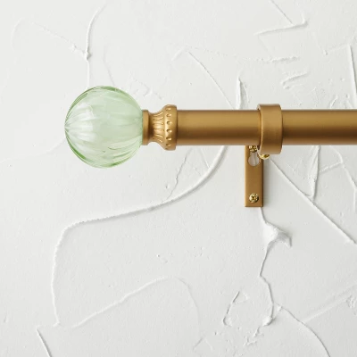 Faux Jade Ball Curtain Rod Brass - Opalhouse™ designed with Jungalow™ Faux Jade Ball Curtain Rod Brass - Opalhouse™ Designed With Jungalow™ -Opalhouse Store GUEST d7507ef0 fa5a 4b13 920f 0c72746f2e61