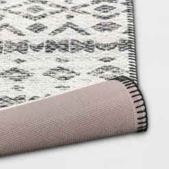 Diamond Printed Accent Aztec Rug Black - Opalhouse™ 4 Diamond Printed Accent Aztec Rug Black - Opalhouse™ -Opalhouse Store GUEST e3046680 f1c2 4786 85e6 13127e4d5137