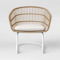 Southport 3pc Motion Patio Chat Set With Metal Legs - Natural/White - Opalhouse™ -Opalhouse Store GUEST ea1d8bdf f36f 42af a1fd 69e5c21c1649