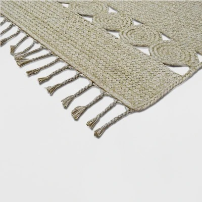 7' x 10' Braided Rectangle Tassels Outdoor Rug Neutral - Opalhouse™ 7' X 10' Braided Rectangle Tassels Outdoor Rug Neutral - Opalhouse™ -Opalhouse Store GUEST effca7a5 f686 4ac8 bc54 7f8b984349ec