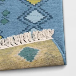 7'x10' Bright Moroccan Rectangular Woven Outdoor Area Rug Indigo - Opalhouse™ -Opalhouse Store GUEST f1512d73 cd59 4071 a29a efd457754733