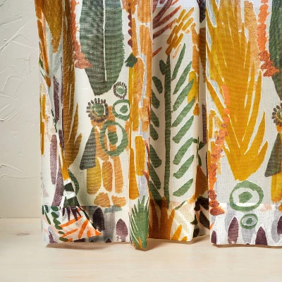 1pc Sheer Burnout Window Curtain Panel - Opalhouse™ designed with Jungalow™ 1pc Sheer Burnout Window Curtain Panel - Opalhouse™ Designed With Jungalow™ -Opalhouse Store GUEST fd6978a9 296c 45b1 bbd3 6d37ab2b8c5b